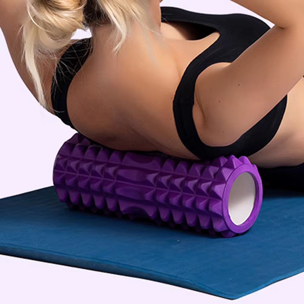 26cm Foam Roller for Yoga and Pilates - Back Massage and Fitness Equipment