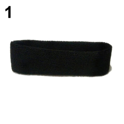 Quick-Dry Stretch Sweatband for Sports and Fitness Activities