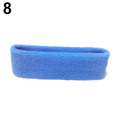 Quick-Dry Stretch Sweatband for Sports and Fitness Activities