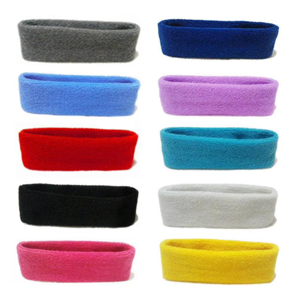 Quick-Dry Stretch Sweatband for Sports and Fitness Activities