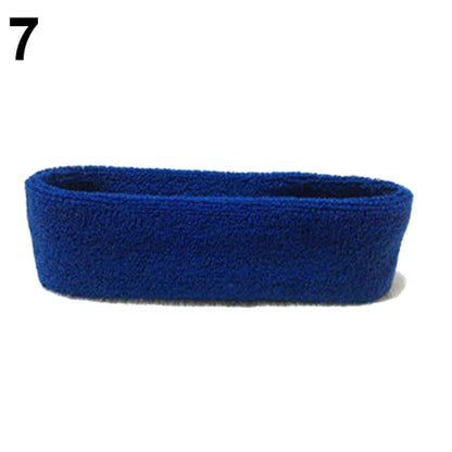 Quick-Dry Stretch Sweatband for Sports and Fitness Activities