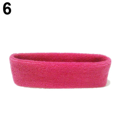 Quick-Dry Stretch Sweatband for Sports and Fitness Activities