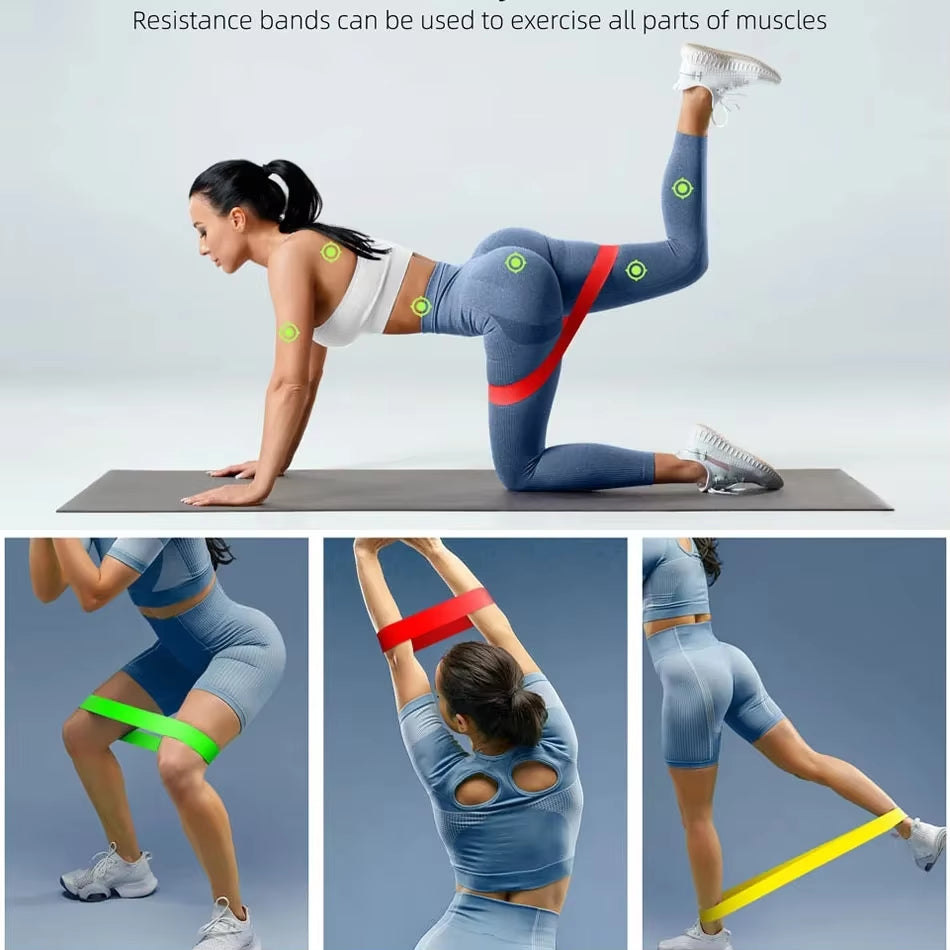 Professional Resistance Bands for Yoga, Stretching, Pull-Up Assistance, and CrossFit Training